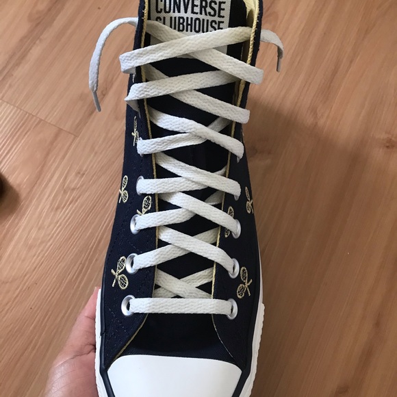 Converse Men's Chuck Taylor All Star High'Clubhouse - Tennis Club' Size 10.5 - Picture 9 of 11